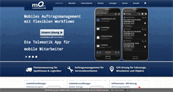 Desktop Screenshot of mobileobjects.de